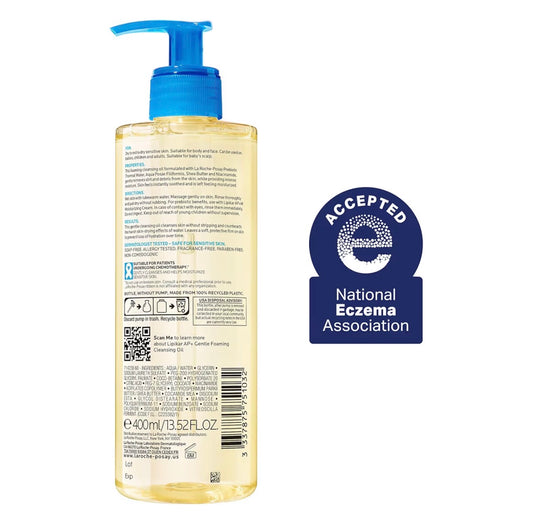 La Roche-Posay Lipikar AP+ Gentle Foaming Cleansing Oil 400ml