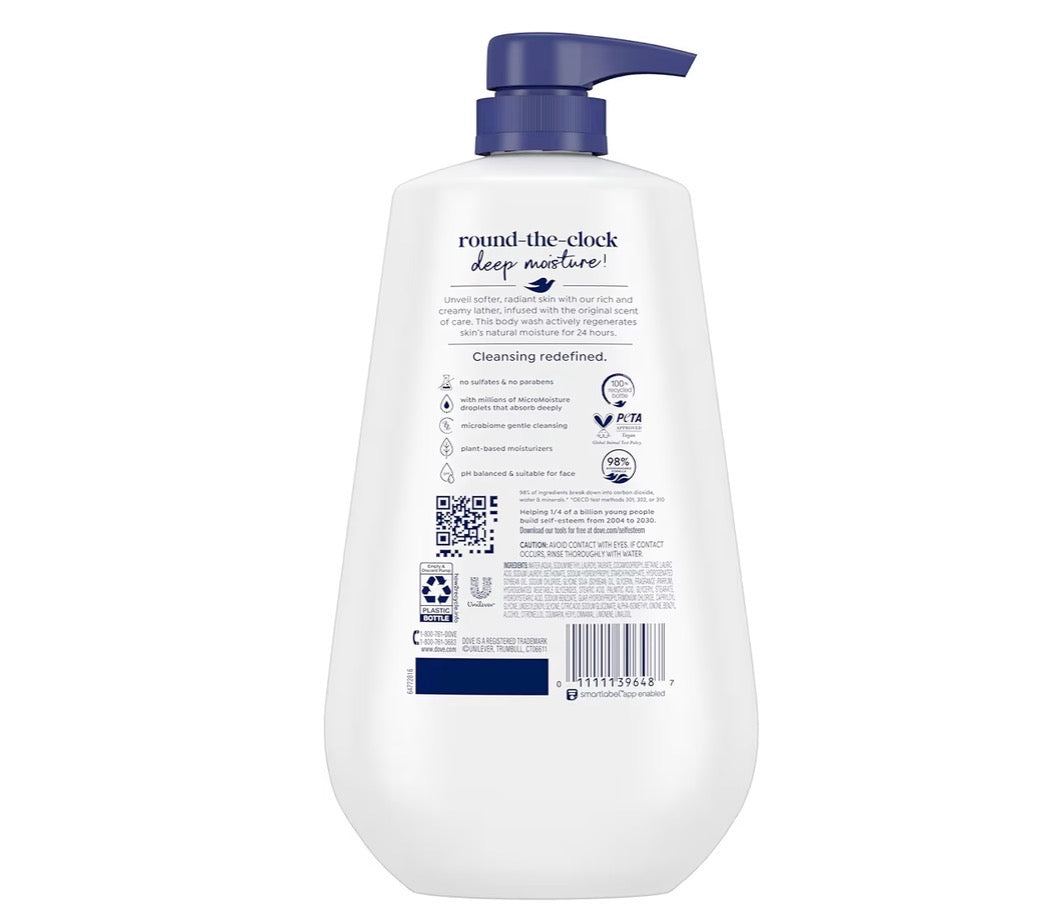 Dove Deep Moisture Body Wash 905ml