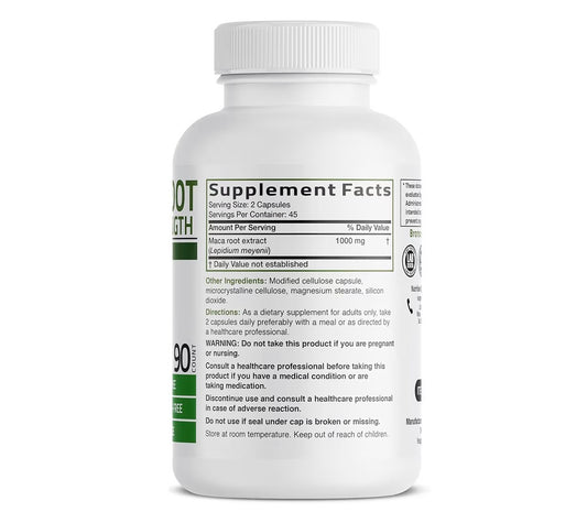 Bronson Maca Root Extra Strength 90 Veg Capsules