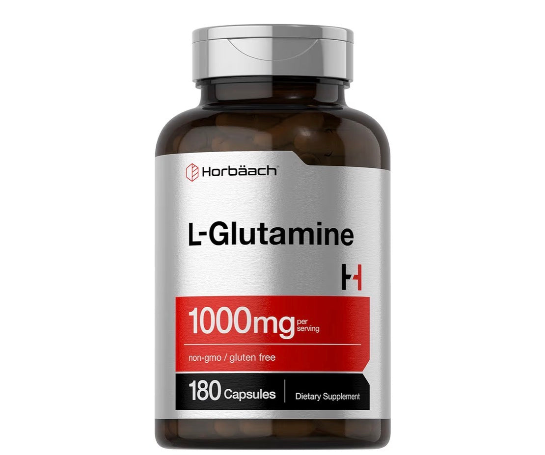 Horbäach L-Glutamine 1000mg 180 Capsules
