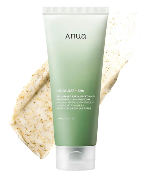 Anua Heartleaf Quercetinol Pore Deep Cleansing Foam 150ml