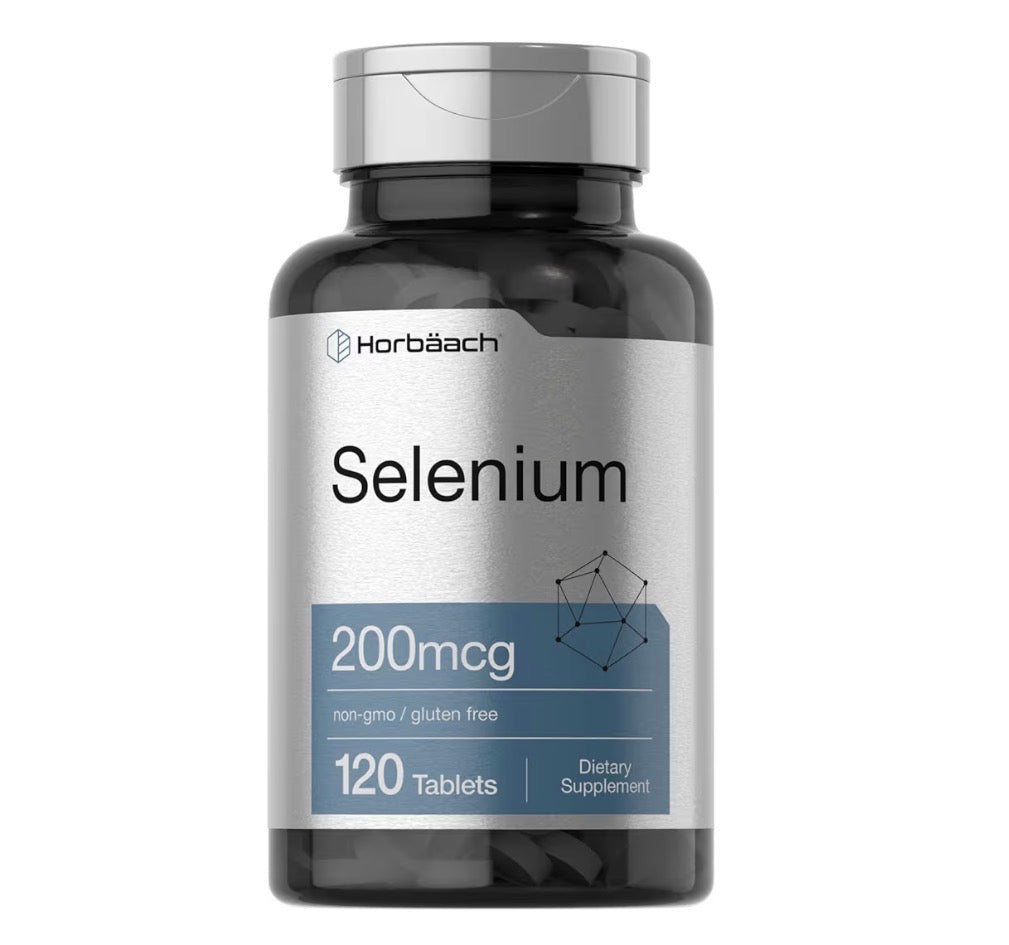 Horbäach Selenium 200mcg 120 Tablets