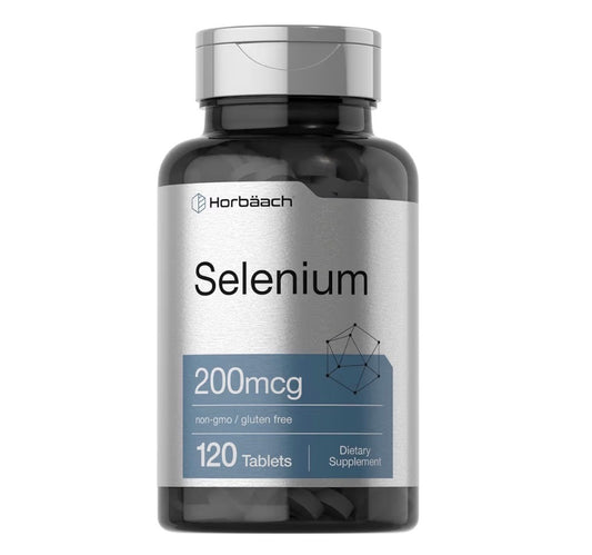 Horbäach Selenium 200mcg 120 Tablets