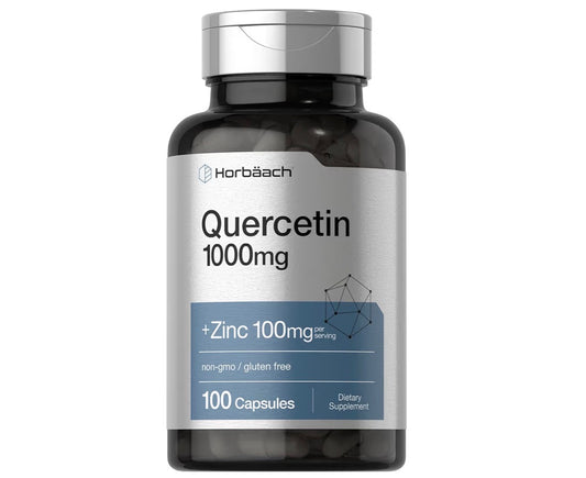 Horbäach Quercetin 1000mg with Zinc 100 Capsules