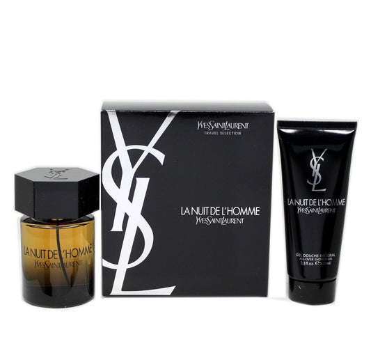 Yves Saint Laurent La Nuit de L'Homme Gift Set – EDT + 100ml Shower Gel