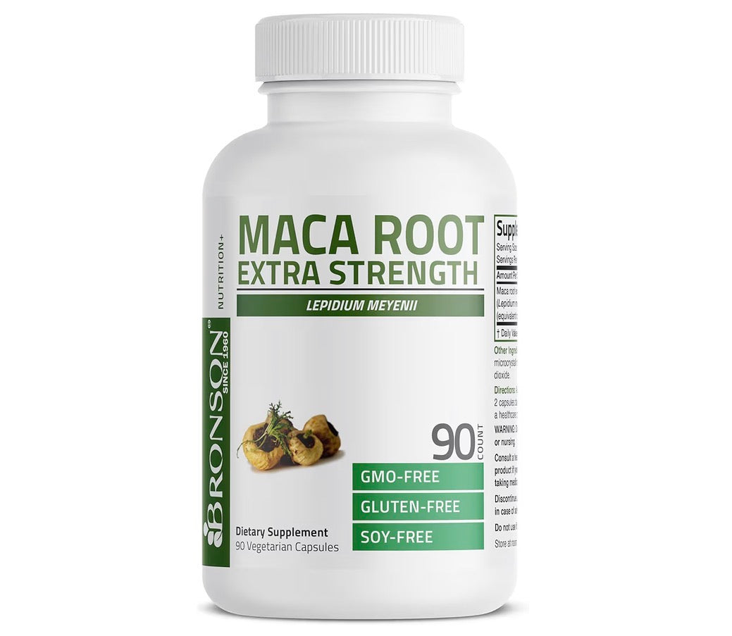 Bronson Maca Root Extra Strength 90 Veg Capsules