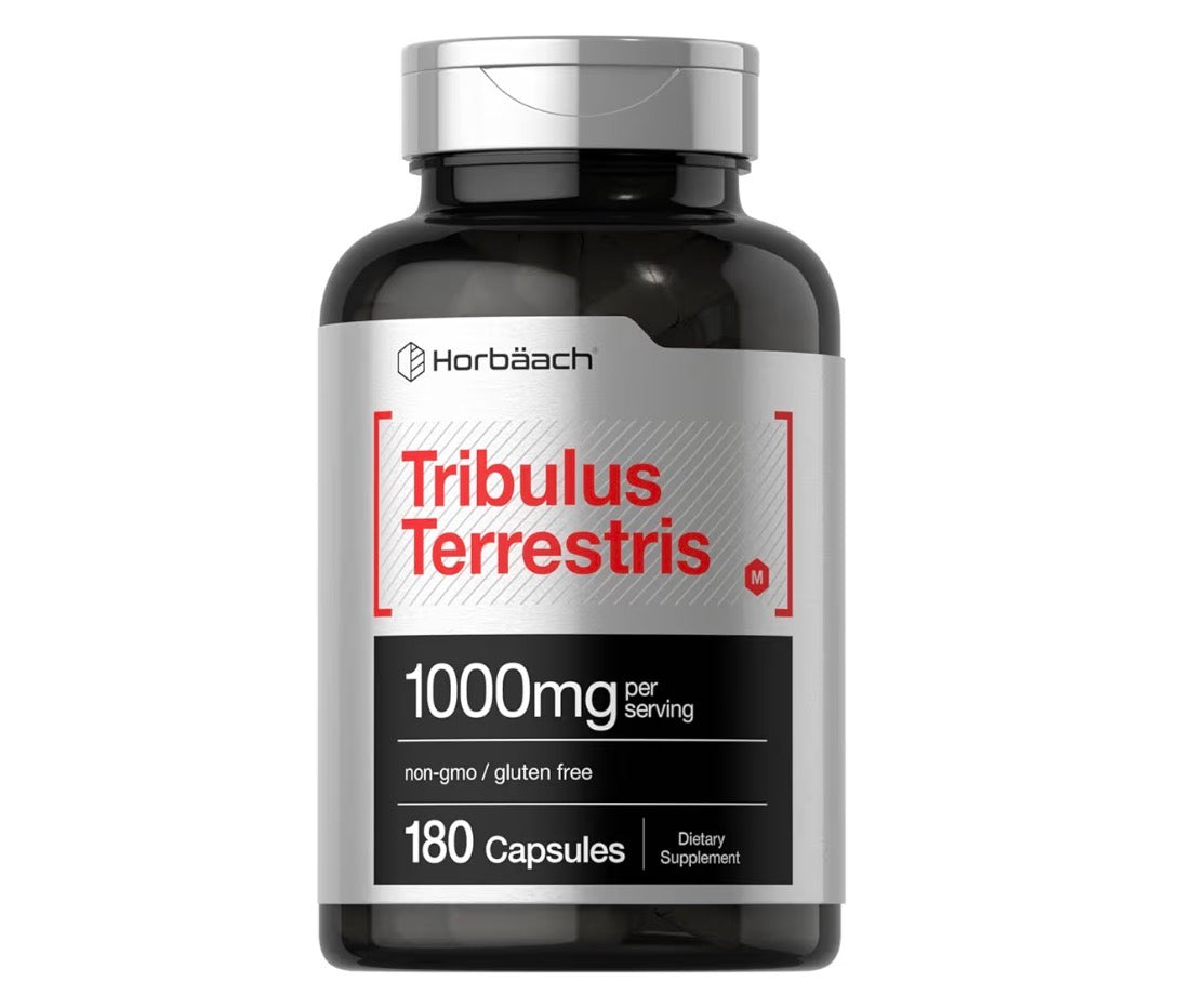 Horbäach Tribulus Terrestris 1000mg 180 Veg Capsules