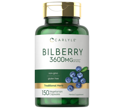Carlyle Bilberry 3600mg 150 Capsules