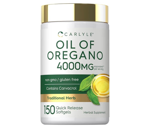 Carlyle Oil of Oregano 4000mg 150 Softgels