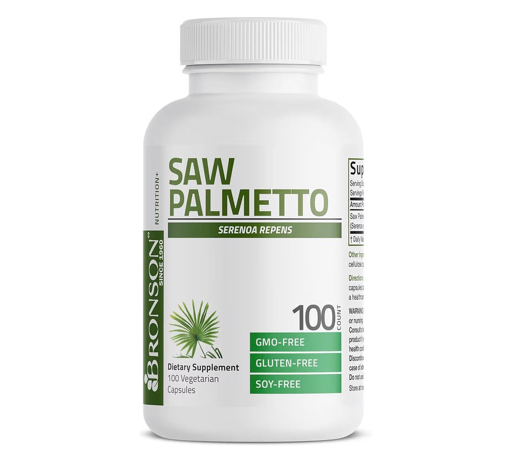Bronson Saw Palmetto 100 Veg Capsules