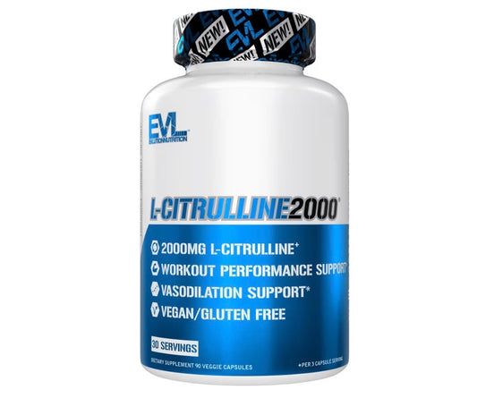 Evlution Nutrition L-Citrulline 2000 90 Veg Capsules
