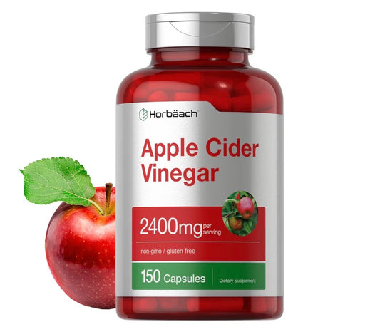 Horbäach Apple Cider Vinegar 2400mg 150 Capsules