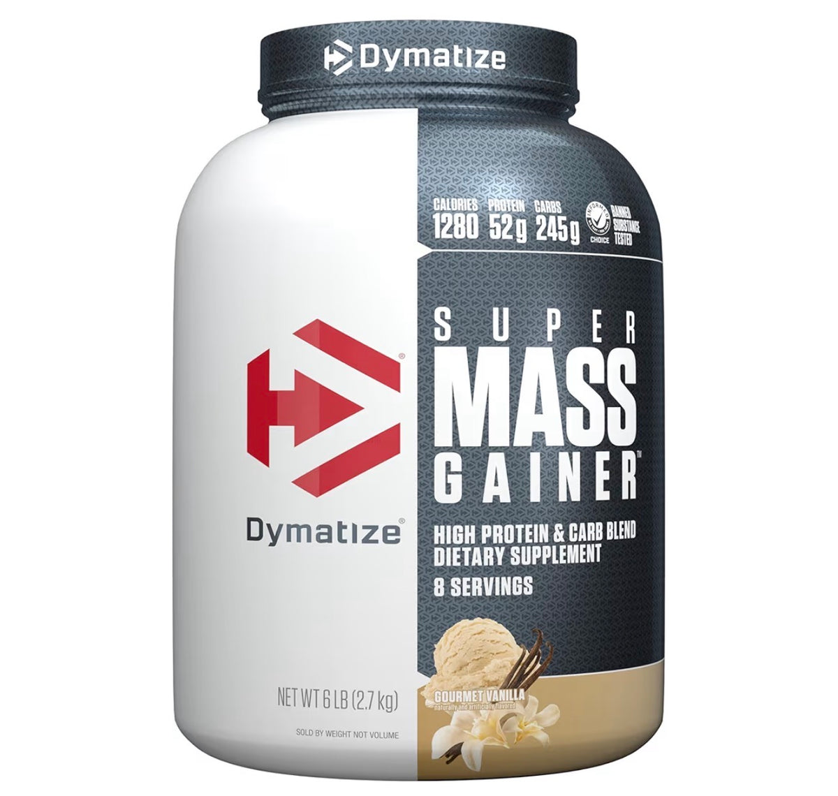 Dymatize Super Mass Gainer Gourmet Vanilla 2.7kg