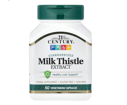 21st Century Milk Thistle Extract, 60 Capsules