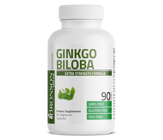Bronson Ginkgo Biloba Extra Strength 90 Veg Capsules