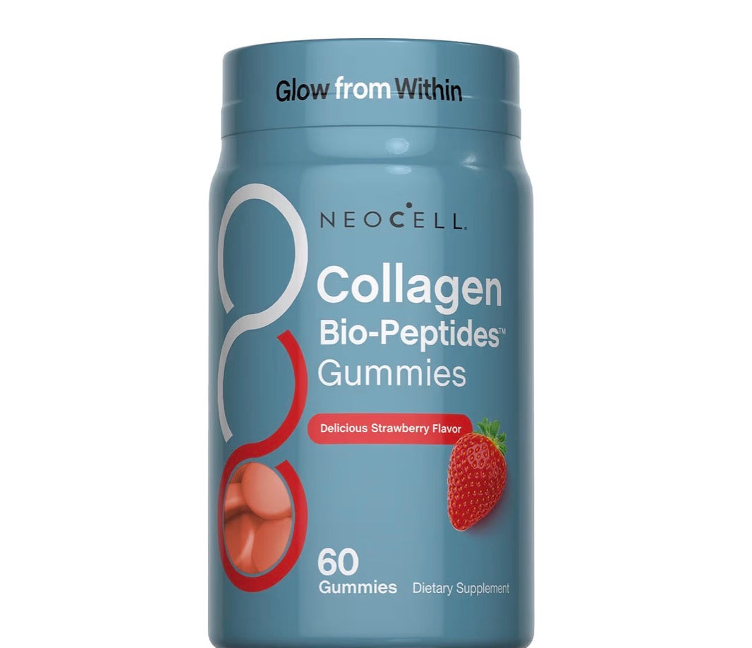 NeoCell Collagen Bio-Peptides Gummies Strawberry 60 Gummies