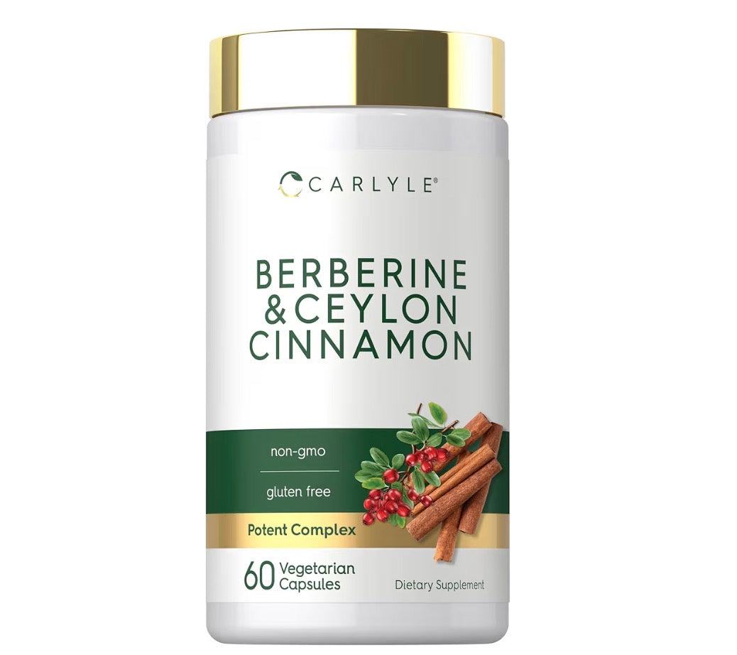 Carlyle Berberine & Ceylon Cinnamon, 60 Capsules