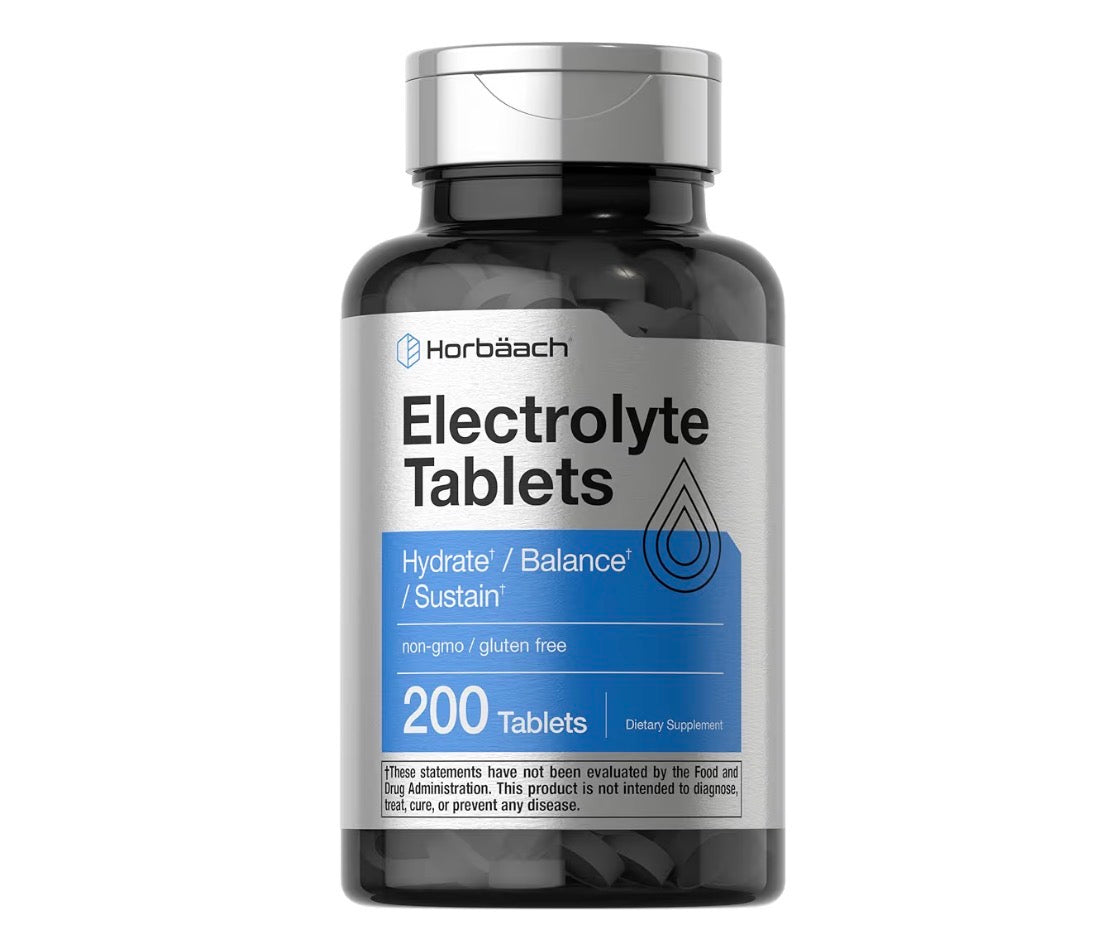 Horbäach Electrolyte Tablets 200 Tablets