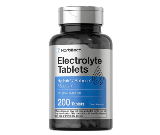 Horbäach Electrolyte Tablets 200 Tablets