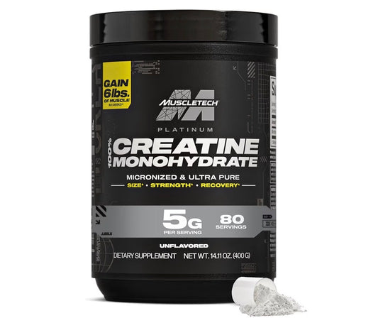 MuscleTech Platinum 100% Creatine Monohydrate 400g