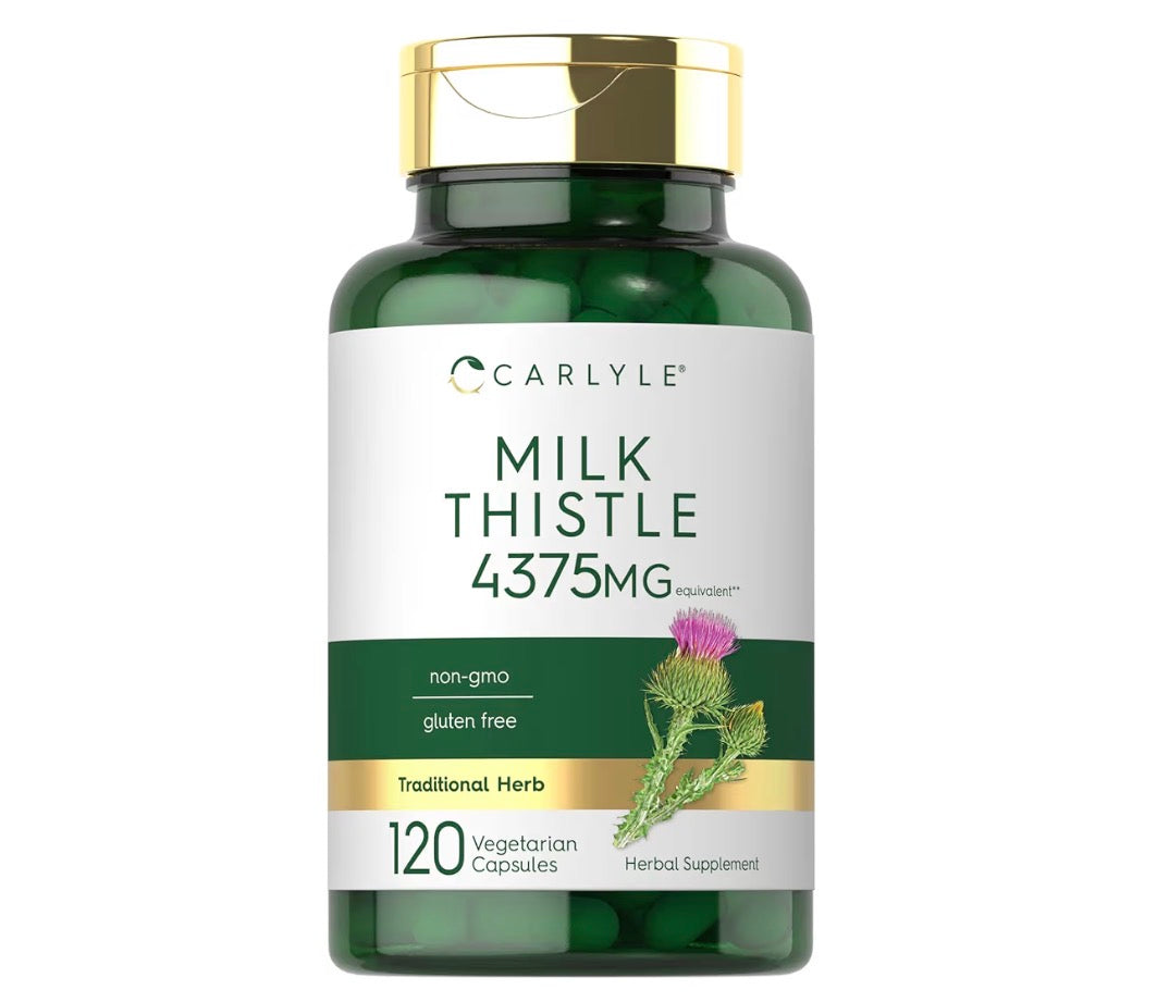 Carlyle Milk Thistle 4375mg 120 Veg Capsules