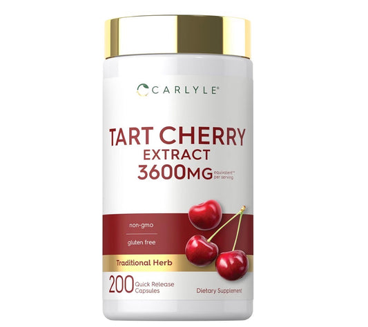 Carlyle Tart Cherry Extract 3600mg 200 Capsules
