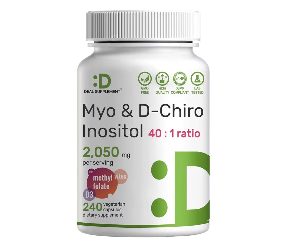 Deal Supplement Myo & D-Chiro Inositol 40:1, 240 Capsules