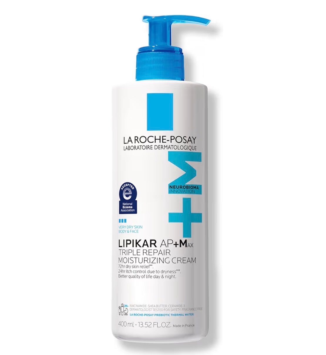 La Roche-Posay Lipikar AP+Max Triple Repair Moisturizing Cream 400ml