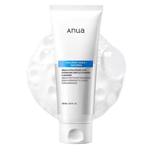 Anua 8 Hyaluronic Acid Hydrating Gentle Foaming Cleanser 150ml