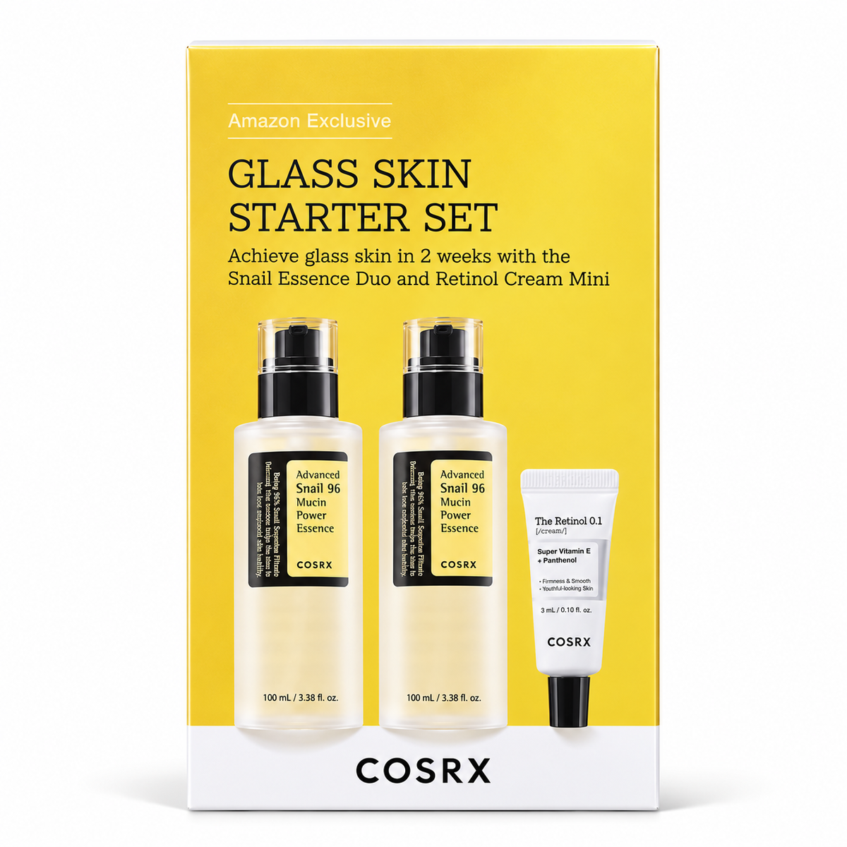 COSRX Glass Skin Starter Set, front of the box