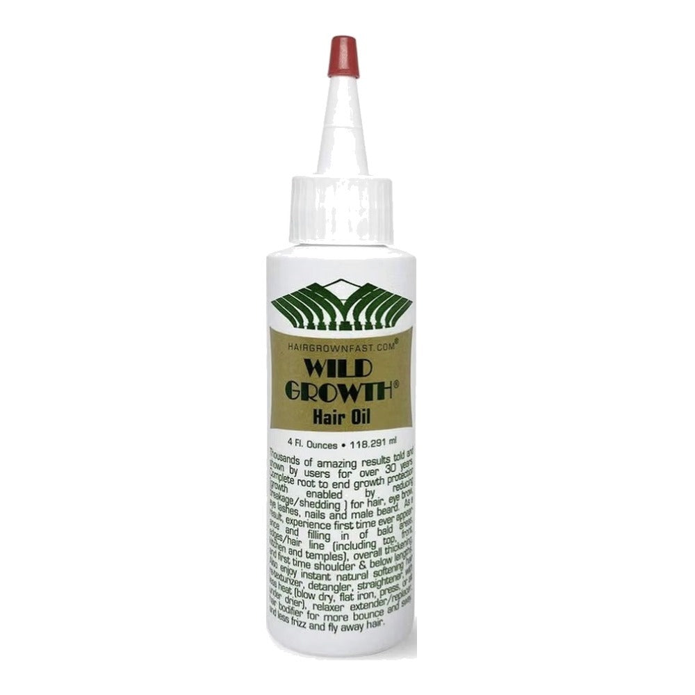 Wild Growth Hair Oil 4oz (118ml), bottle